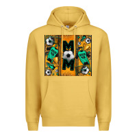 Antique Gold soccer mom tumbler Premium Hoodie - Jasminsmagicworld