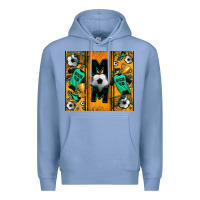 Colony Blue soccer mom tumbler Premium Hoodie - Jasminsmagicworld