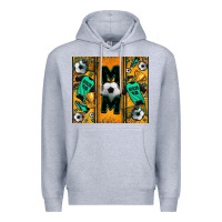 Heather Grey soccer mom tumbler Premium Hoodie - Jasminsmagicworld