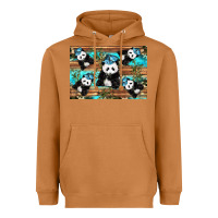 Meerkat Camouflage Baby Panda Heavyweight Hoodie - Artiststas