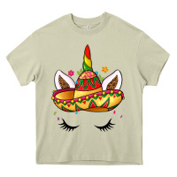 Mossy unicorn and sombrero Heavy Core Tee - LillyAllenDesigns