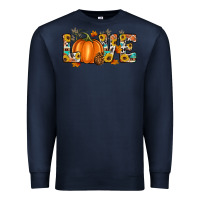 Navy fall love Premium Sweatshirt - Artiststas