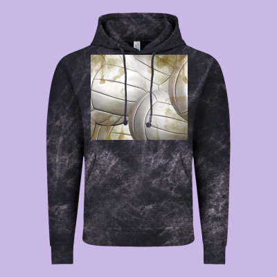 Distressed Volleyball Pattern Vintage Hoodie Designed By Tumblerdesignbyshophia