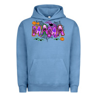 Pigment Pebble Blue halloween mama Urban Hoodie - AdoDesignShop