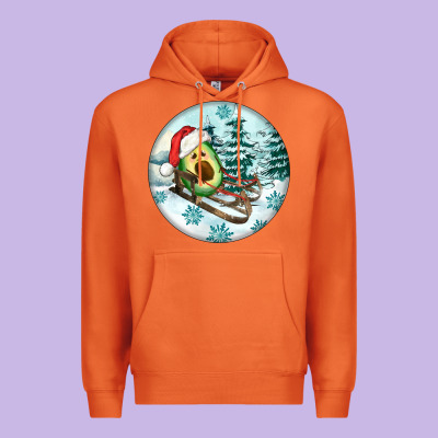 Slide Avocado Premium Hoodie Designed By Fadigitalartstudio