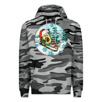 Slate Camo Slide Avocado Premium Hoodie - FaDigitalArtStudio
