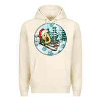 Tofu Slide Avocado Premium Hoodie - FaDigitalArtStudio