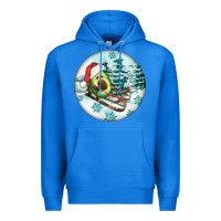 True Royal Slide Avocado Premium Hoodie - FaDigitalArtStudio