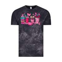 Cloud Black Cancer coffee cups Cancer Awareness Vintage Tee - HowdyJamesFarm
