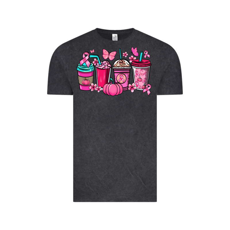 Cancer Coffee Cups Cancer Awareness Vintage Tee by HowdyJamesFarm | Teevron
