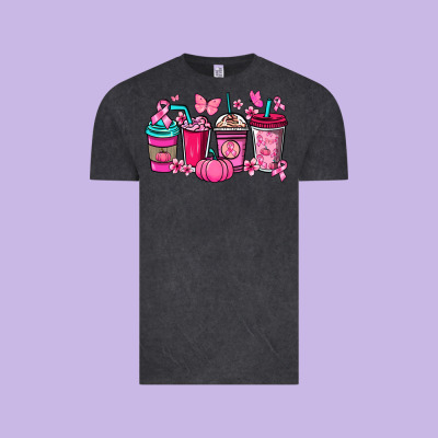 Cancer Coffee Cups Cancer Awareness Vintage Tee Designed By Howdyjamesfarm
