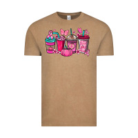 Vintage Coffee Cancer coffee cups Cancer Awareness Vintage Tee - HowdyJamesFarm