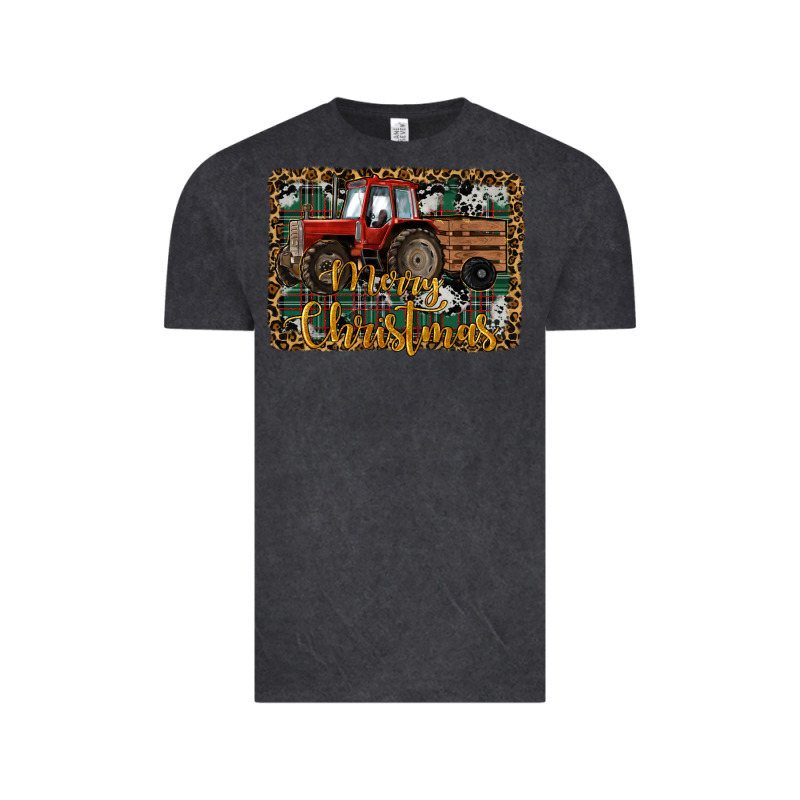 Merry Christmas Farm Tractor Vintage Tee by RanaPortraitStore | Teevron
