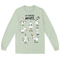 Matcha Frozen 2 Olaf My Signature Moves Long Sleeve Tee - minhPixels