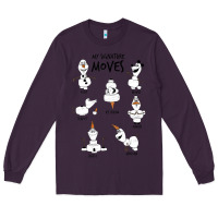 Plum Frozen 2 Olaf My Signature Moves Long Sleeve Tee - minhPixels