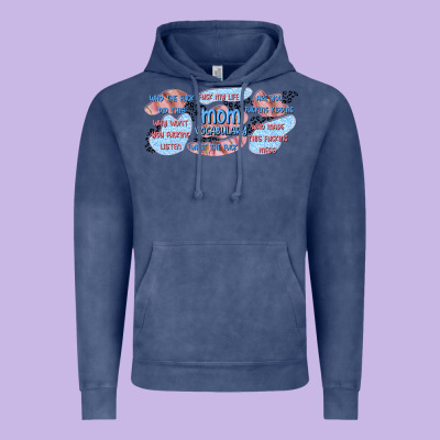 Mom Vocabulary Libbey Glass Vintage Hoodie Designed By Tumblerdesignbyshophia