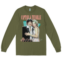 Army Green Captain Tennille Retro Fan Art Design gift Long Sleeve Tee - minhPixels