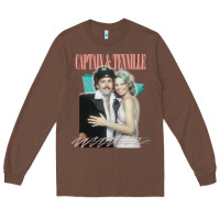 Chestnut Captain Tennille Retro Fan Art Design gift Long Sleeve Tee - minhPixels