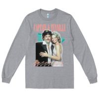 Heather Grey Captain Tennille Retro Fan Art Design gift Long Sleeve Tee - minhPixels