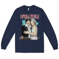 Navy Captain Tennille Retro Fan Art Design gift Long Sleeve Tee - minhPixels
