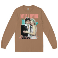 Toasted Coconut Captain Tennille Retro Fan Art Design gift Long Sleeve Tee - minhPixels