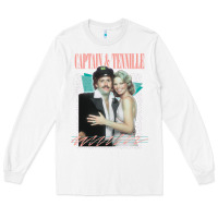White Captain Tennille Retro Fan Art Design gift Long Sleeve Tee - minhPixels