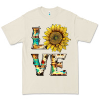 Bone western love with sunflower Premium Tee - Artiststas
