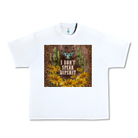 White i don't speak dipshit Urban Heavy Tee - TumblerDesignByShophia