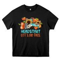 Black headstart let's do this Heavy Core Tee - JahusDesignShop