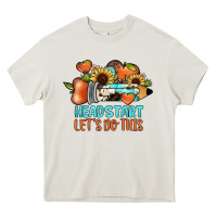 Cream headstart let's do this Heavy Core Tee - JahusDesignShop