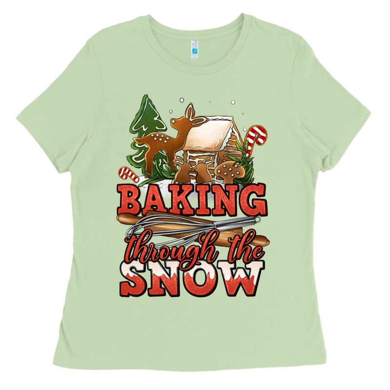Baking Through The Snow Ladies Tee by Jasminsmagicworld | Teevron