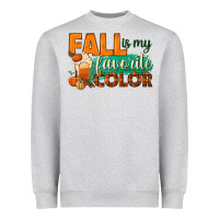Heather Grey fall is my favorite color Heavyweight Sweatshirt - BundleAndBundleShop