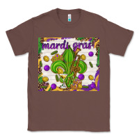 Chestnut Mardi Gras fleur de lis Classic Tee - NancyCooperArtShop