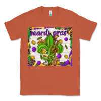 Copper Mardi Gras fleur de lis Classic Tee - NancyCooperArtShop