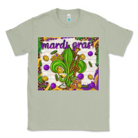 Matcha Mardi Gras fleur de lis Classic Tee - NancyCooperArtShop