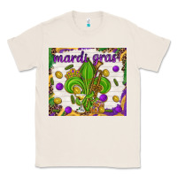 Natural Mardi Gras fleur de lis Classic Tee - NancyCooperArtShop