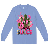 Colony Blue Cancer succs Cancer Awareness Long Sleeve Tee - HowdyJamesFarm