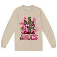 Mushroom Cancer succs Cancer Awareness Long Sleeve Tee - HowdyJamesFarm