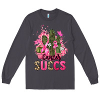 Smoke Cancer succs Cancer Awareness Long Sleeve Tee - HowdyJamesFarm