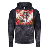Cloud Black skulls and roses tumbler Vintage Hoodie - TumblerDesignByShophia