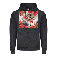 Vintage Black skulls and roses tumbler Vintage Hoodie - TumblerDesignByShophia