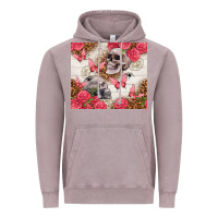 Vintage Zinc skulls and roses tumbler Vintage Hoodie - TumblerDesignByShophia