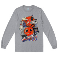 Heather Grey Lil Boo Halloween Horror Nights Every Is October 31St Long Sleeve Tee - minhPixels