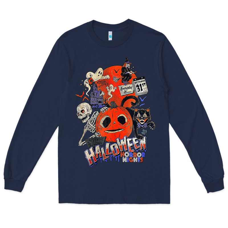 Lil Boo Halloween Horror Nights Every Is October 31st Long Sleeve Tee by minhPixels | Teevron