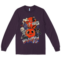 Plum Lil Boo Halloween Horror Nights Every Is October 31St Long Sleeve Tee - minhPixels