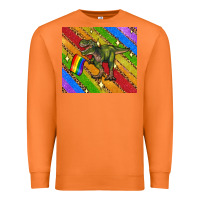Carrot lgbtq dinosaur t rex tumbler Premium Sweatshirt - Artiststas