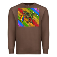 Chestnut lgbtq dinosaur t rex tumbler Premium Sweatshirt - Artiststas