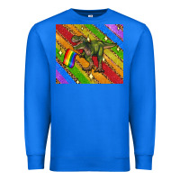 True Royal lgbtq dinosaur t rex tumbler Premium Sweatshirt - Artiststas