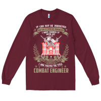 Burgundy combat engineer  , it can not be inherited or purchase Long Sleeve Tee - minhPixels