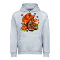 Heather Grey fall pumpkins  cowgirl  and roses Urban Hoodie - AdoDesignShop